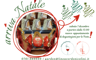 Arriva NATALE❣️ Il 7 dicembre: un appuntamento di degustazioni per le feste